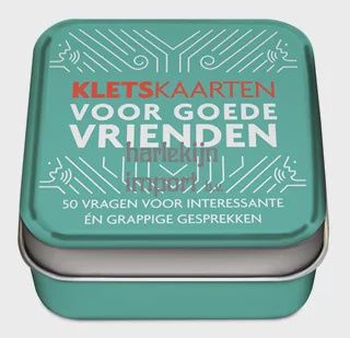Kletskaarten voor goede vrienden