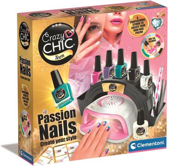 Clementoni Crazy Chic - Passion nails
