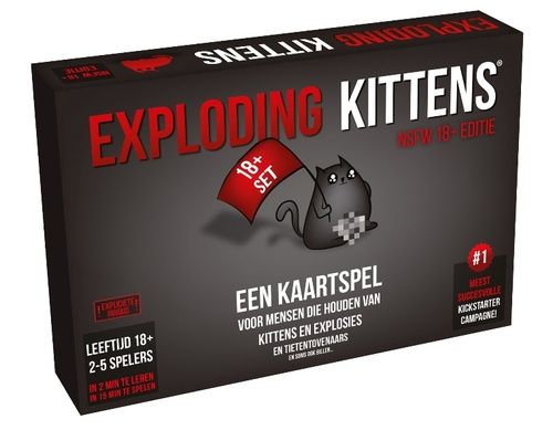 Exploding Kittens NSFW 18+ editie