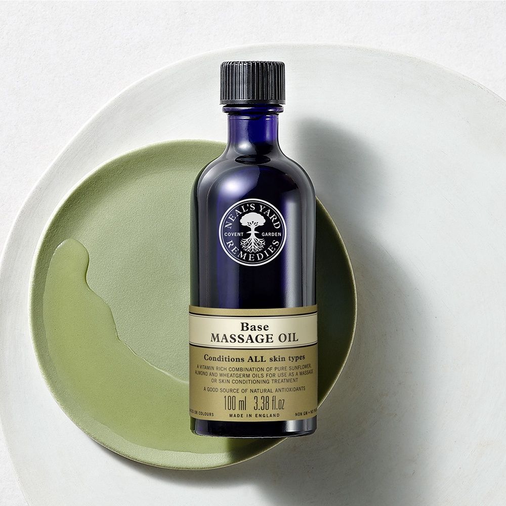 Base Organic Massage Oil 100ml