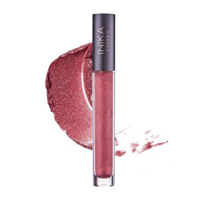 INIKA Organic Lip Glaze - Rosewood 5ml