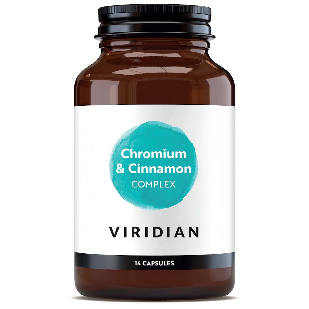 Chromium & Cinnamon Complex (7 Day Sugar Detox Plan) - 14 Veg Caps