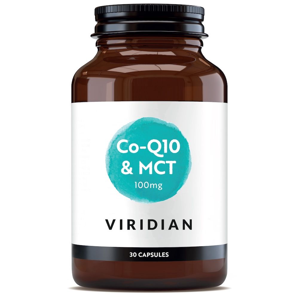 Co-enzyme Q10 100mg with MCT - 30 Veg Caps Co-enzyme Q10 100mg with MCT - 30 Veg Caps