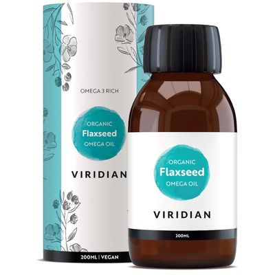 Organic Golden Flaxseed Oil - 200ml