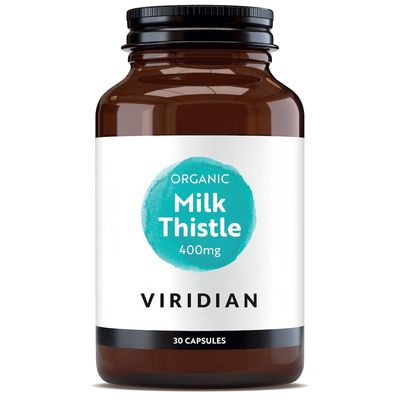 Organic Milk Thistle 400mg - 30 Veg Caps