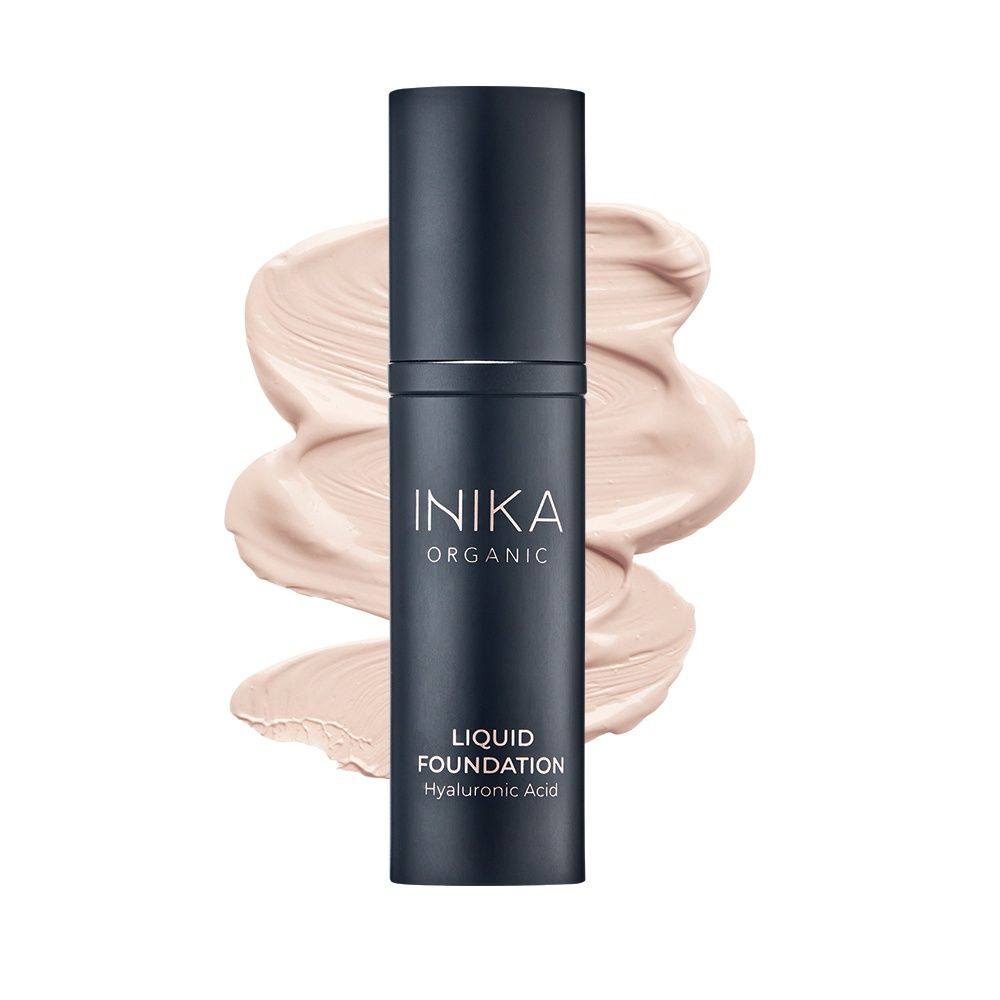 INIKA Organic Liquid Foundation – Porcelain 30ml