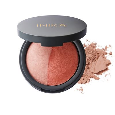 INIKA Baked Blush Duo - Burnt Peach 6.5g