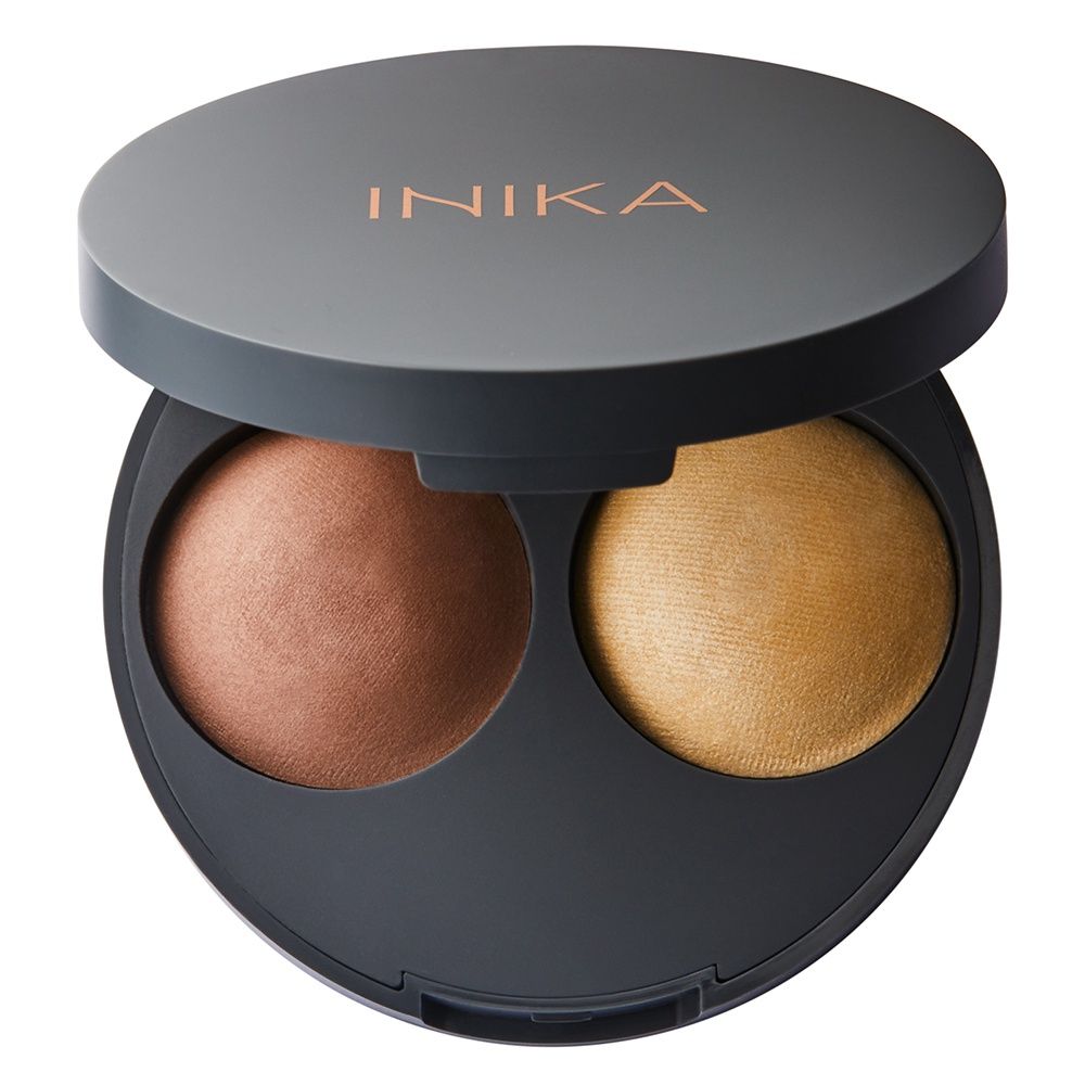 INIKA Baked Contour Duo - Teak 5g