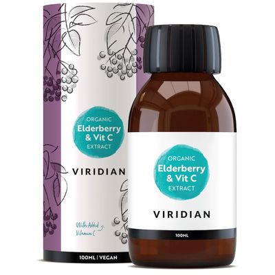 Organic Elderberry & Vitamin C Extract - 100ml