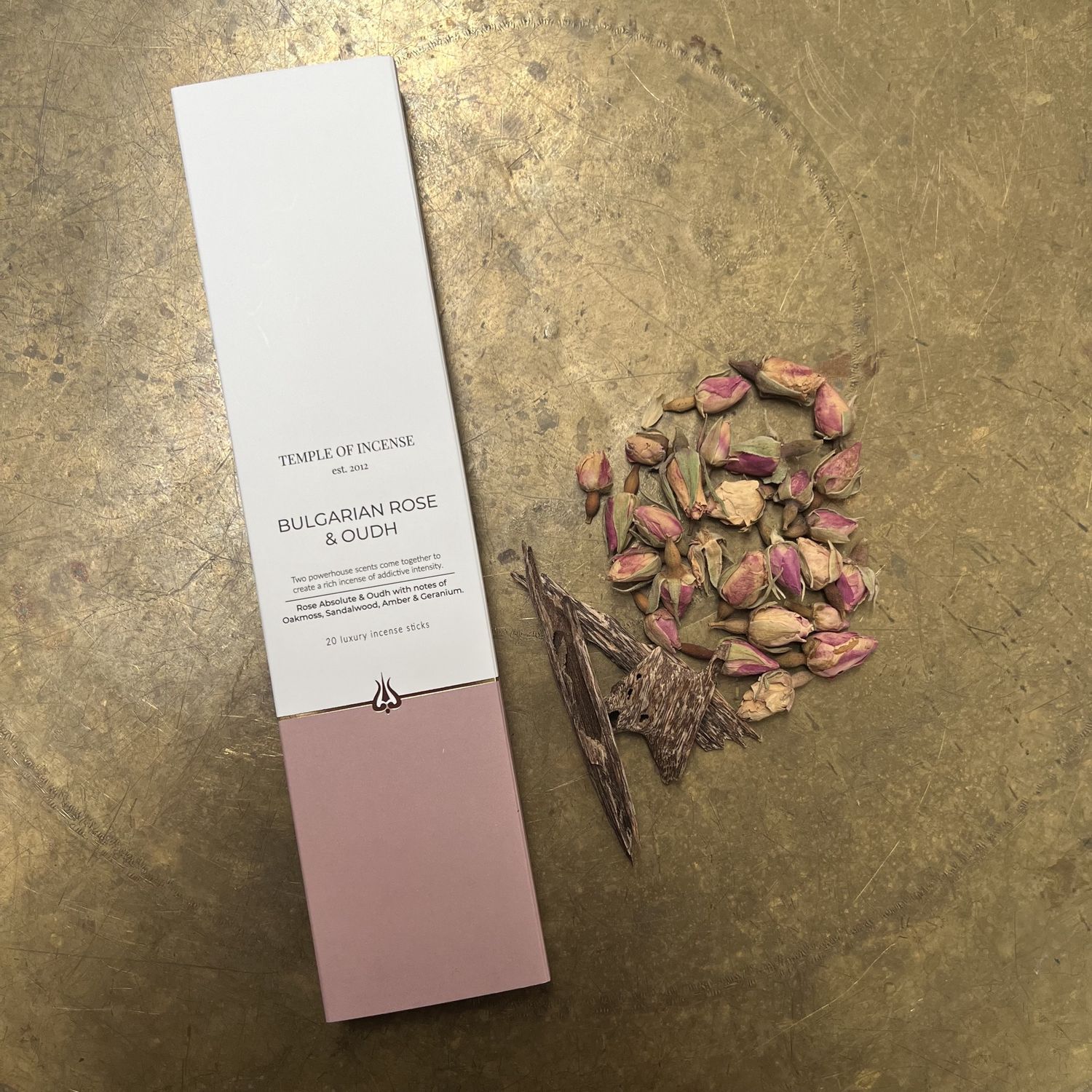 Bulgarian Rose & Oudh Incense Sticks