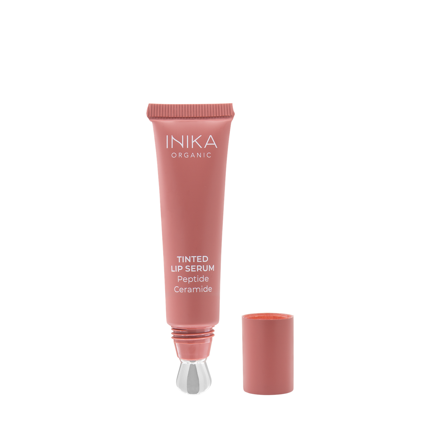 INIKA Organic Tinted Lip Serum - Peony 10ml