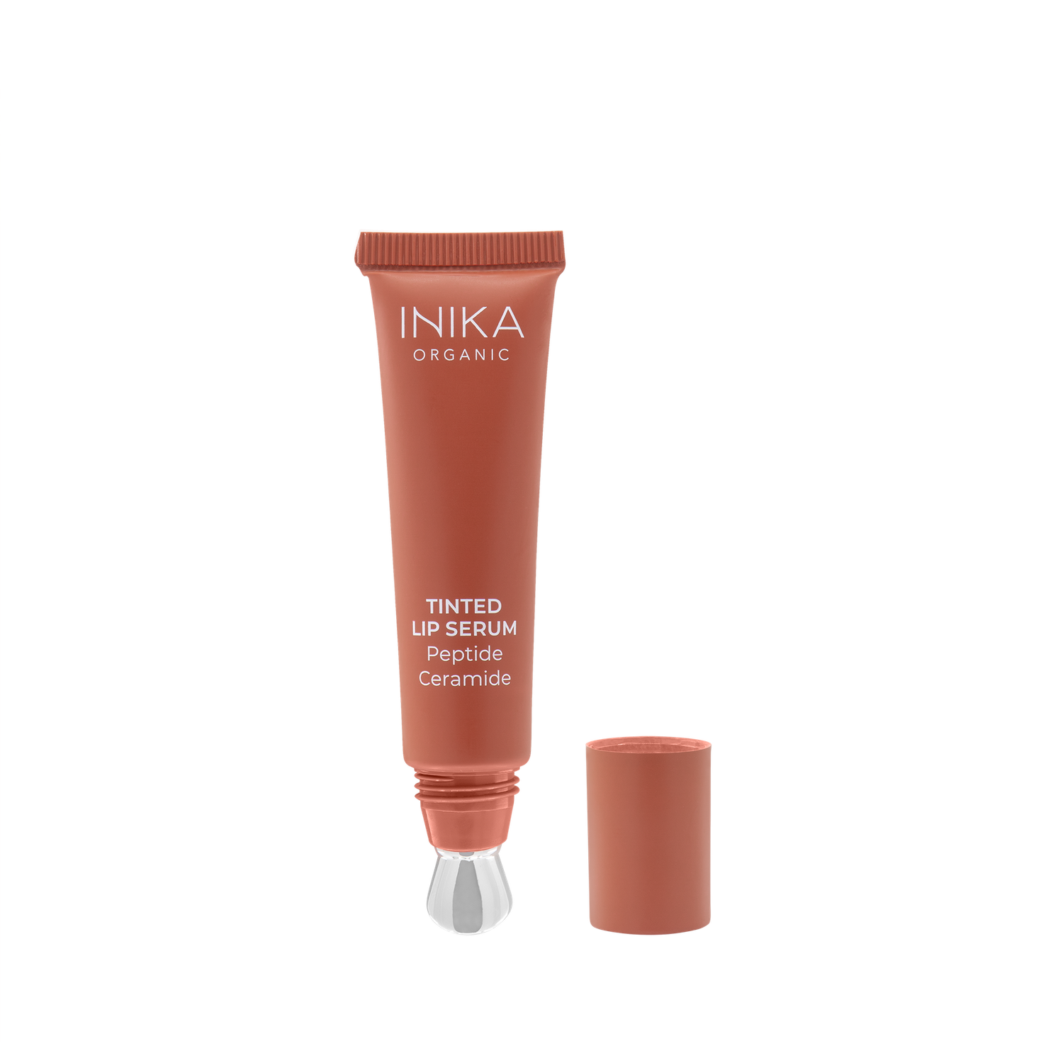 INIKA Organic Tinted Lip Serum - Rosewood 10ml