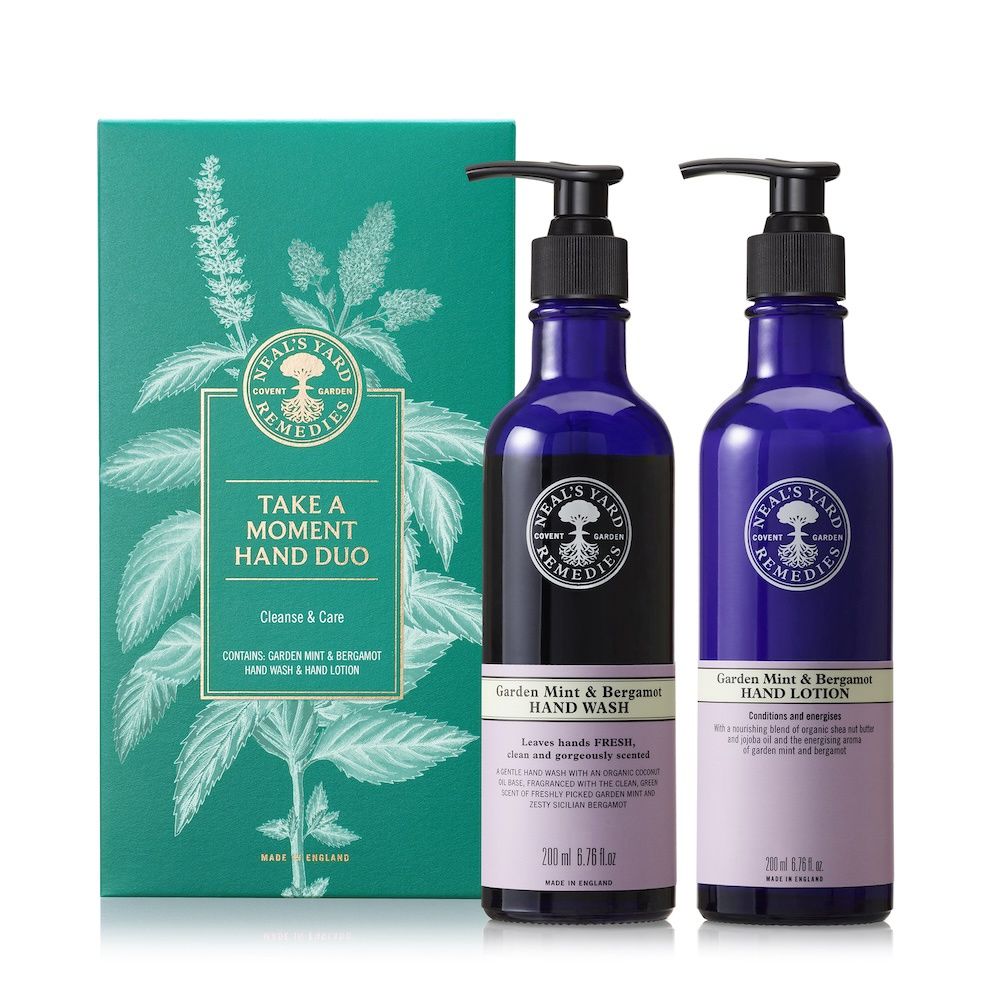 Take a Moment Hand Duo – Garden Mint & Bergamot