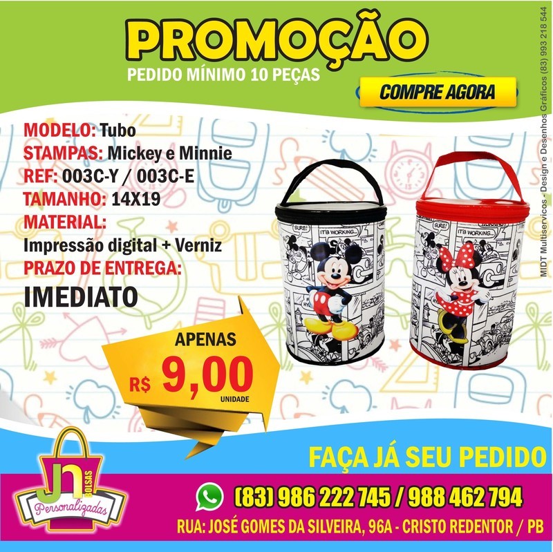 TUBO - JN BOLSAS