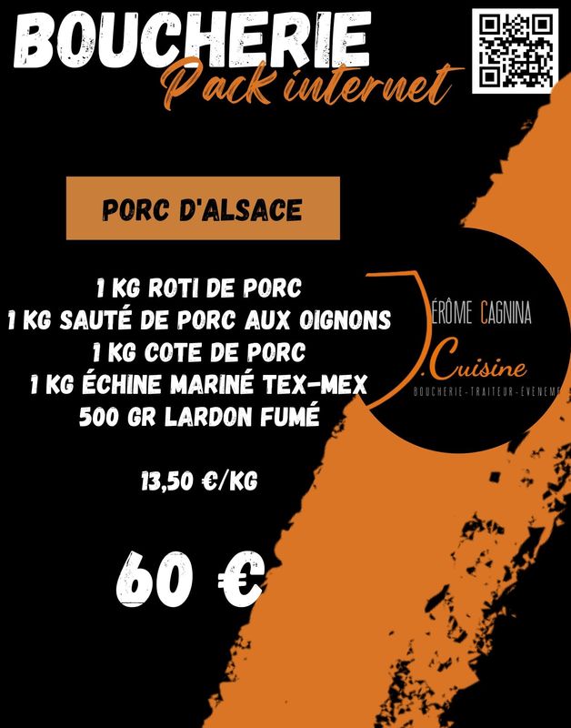 Pack PORC D'ALSACE