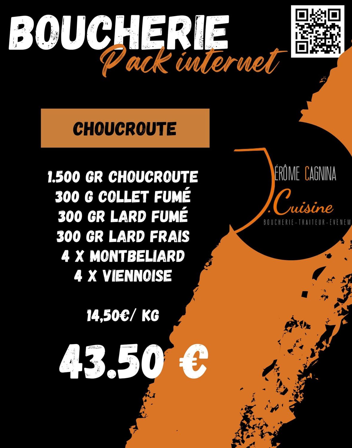 Pack Choucroute SAMEDI