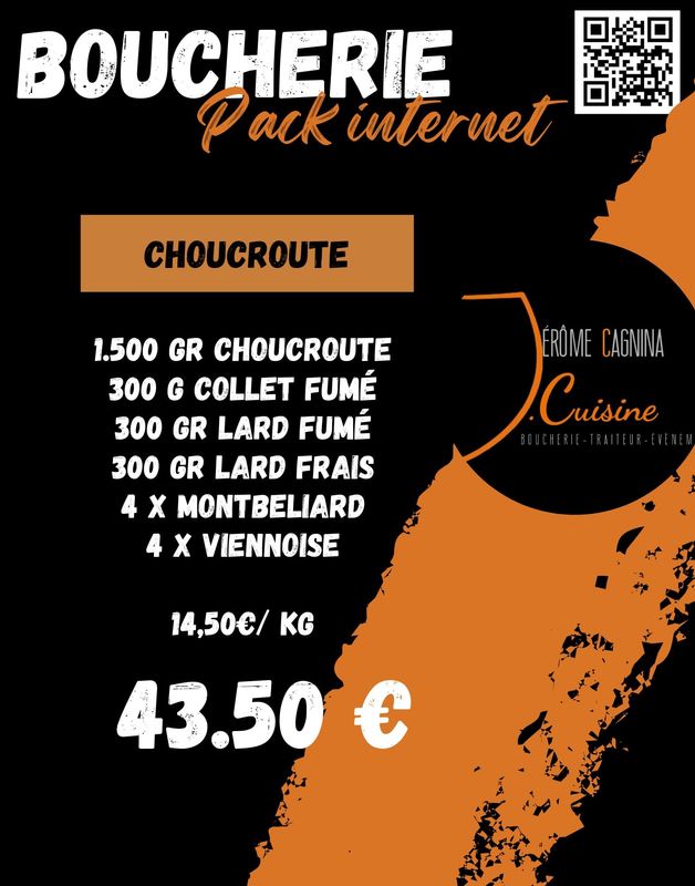 Pack Choucroute SAMEDI