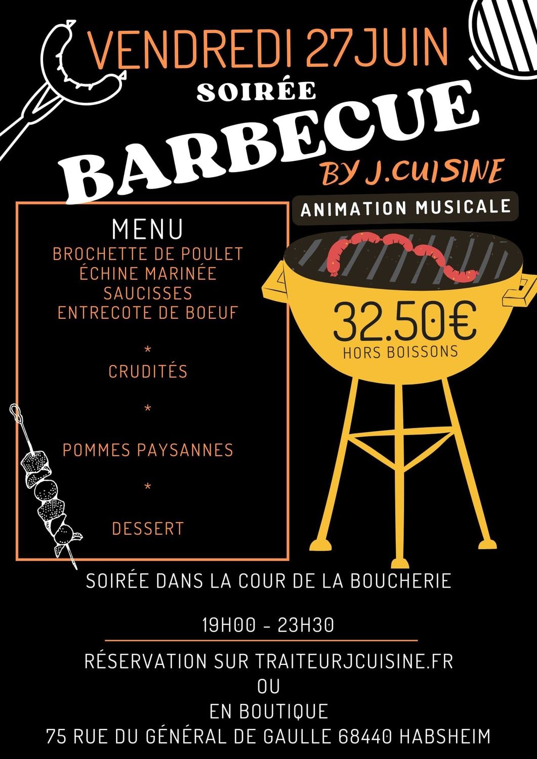 Soirée barbecue