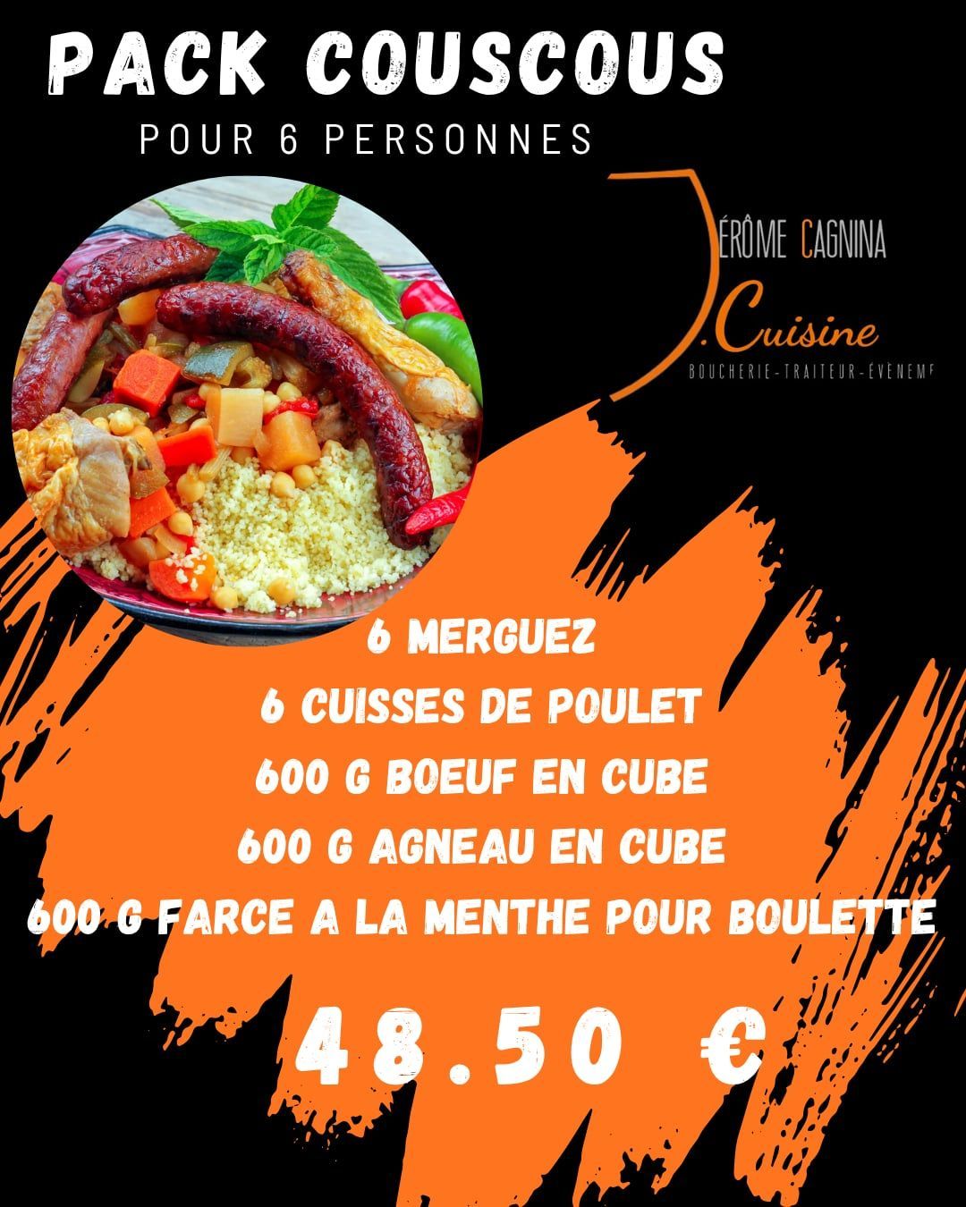 Pack Couscous VENDREDI