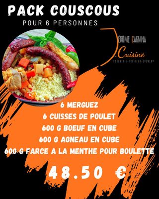 Pack Couscous MARDI