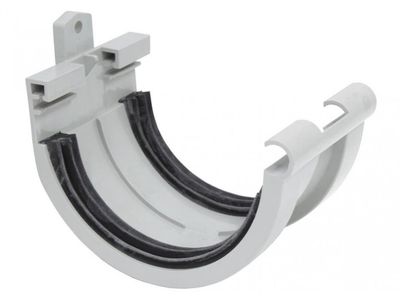 Verbindingsstuk 125mm lichtgrijs