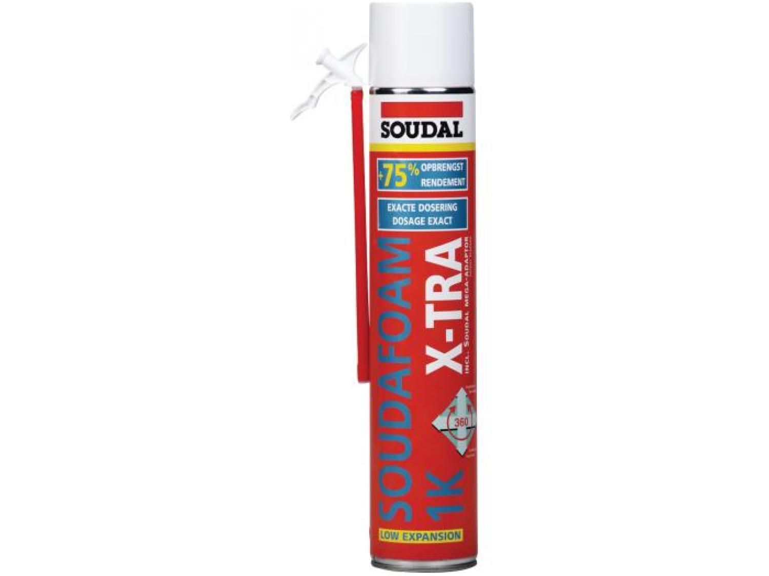 Pur schuim Soudofoam 1K-Tr 750ml