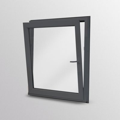 Raam Alu.: antraciet draai/kiep rechts : 70cm x 90cm