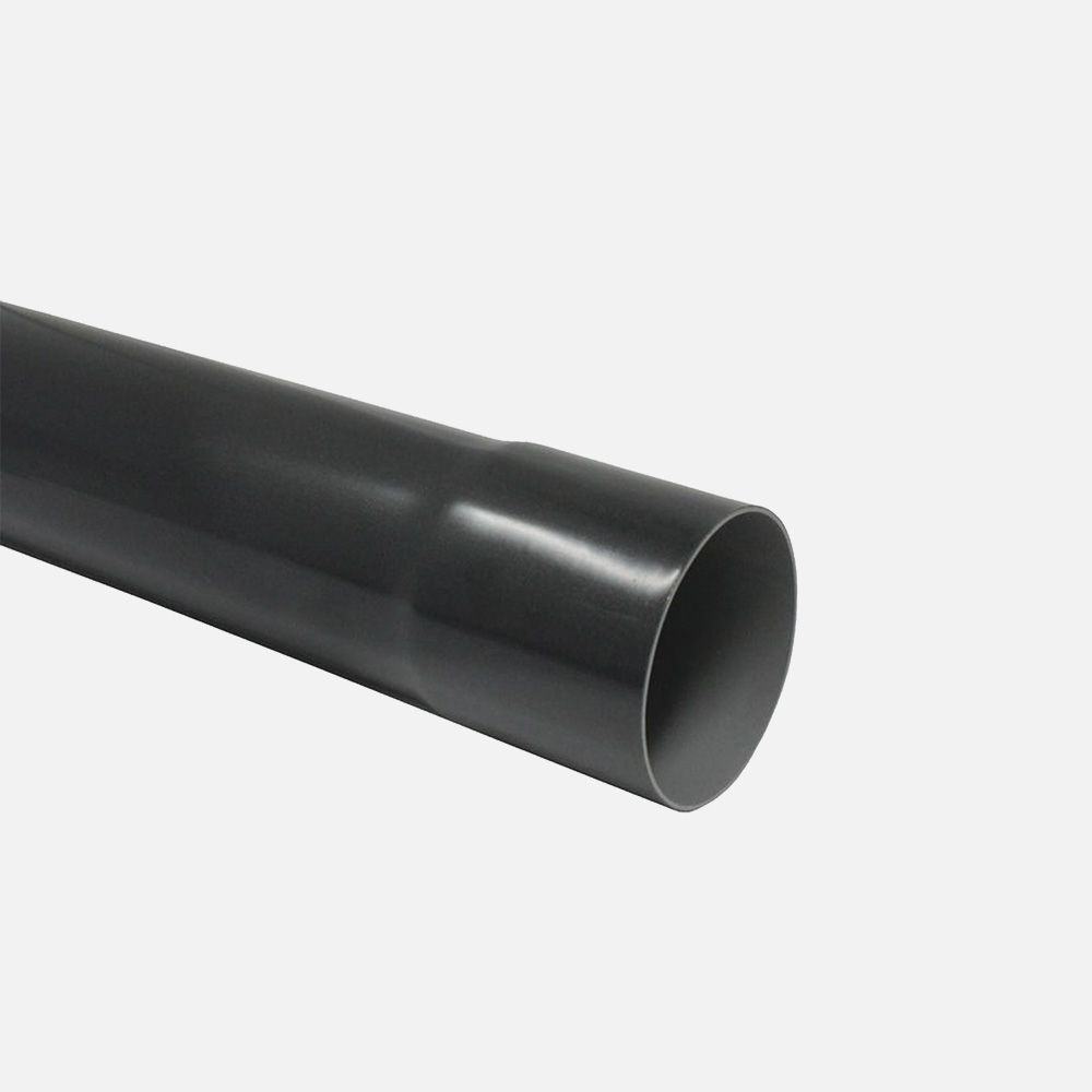 Buis 80mm : 3m antraciet