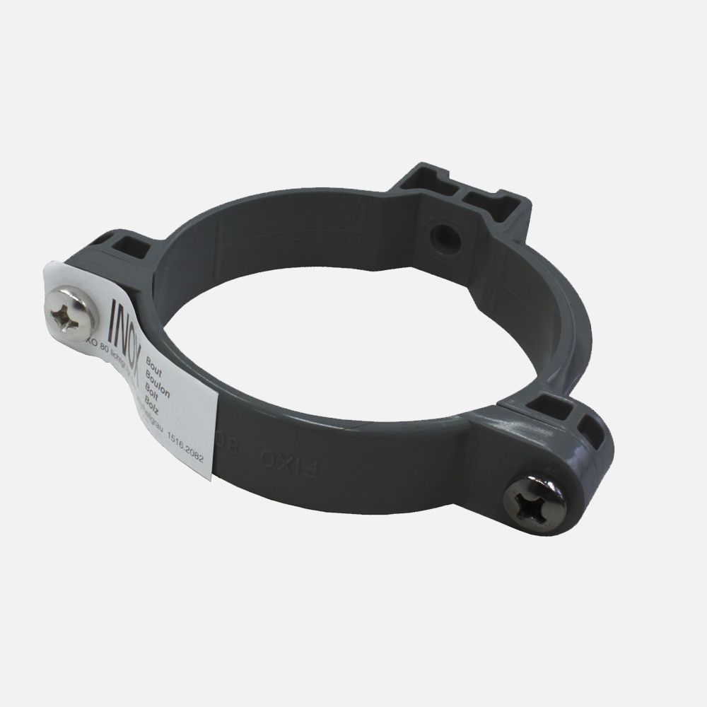 Buisklem: 80mm antraciet