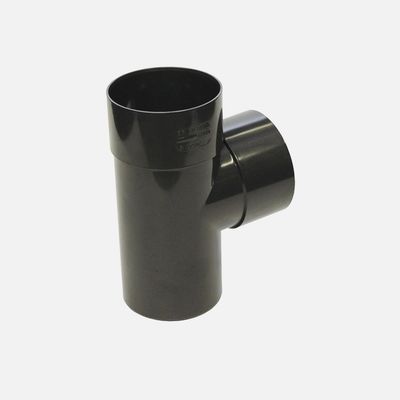 T-stuk 90° : antraciet 80mm