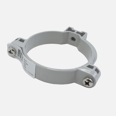 Buisklem 100mm lichtgrijs