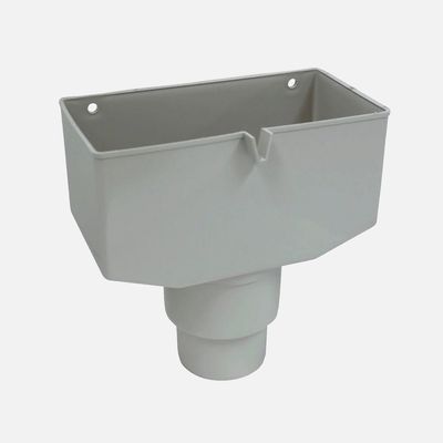 Verzamelbak 80-100mm lichtgrijs