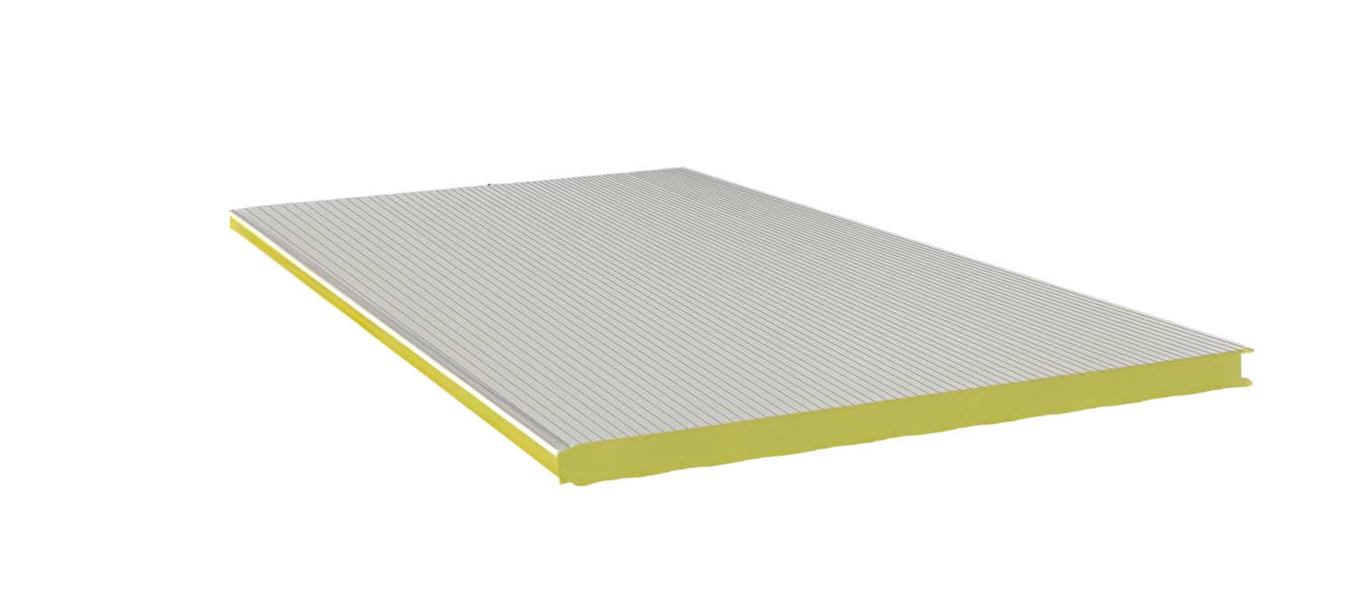 SWWand 40mm rx : 6,50m x 1m (antraciet/wit - microrib)