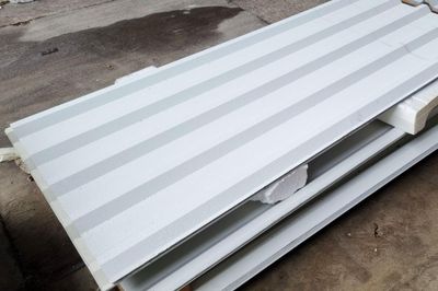 Profiel 35 b-keus : 6,50m x 1,05m - wit