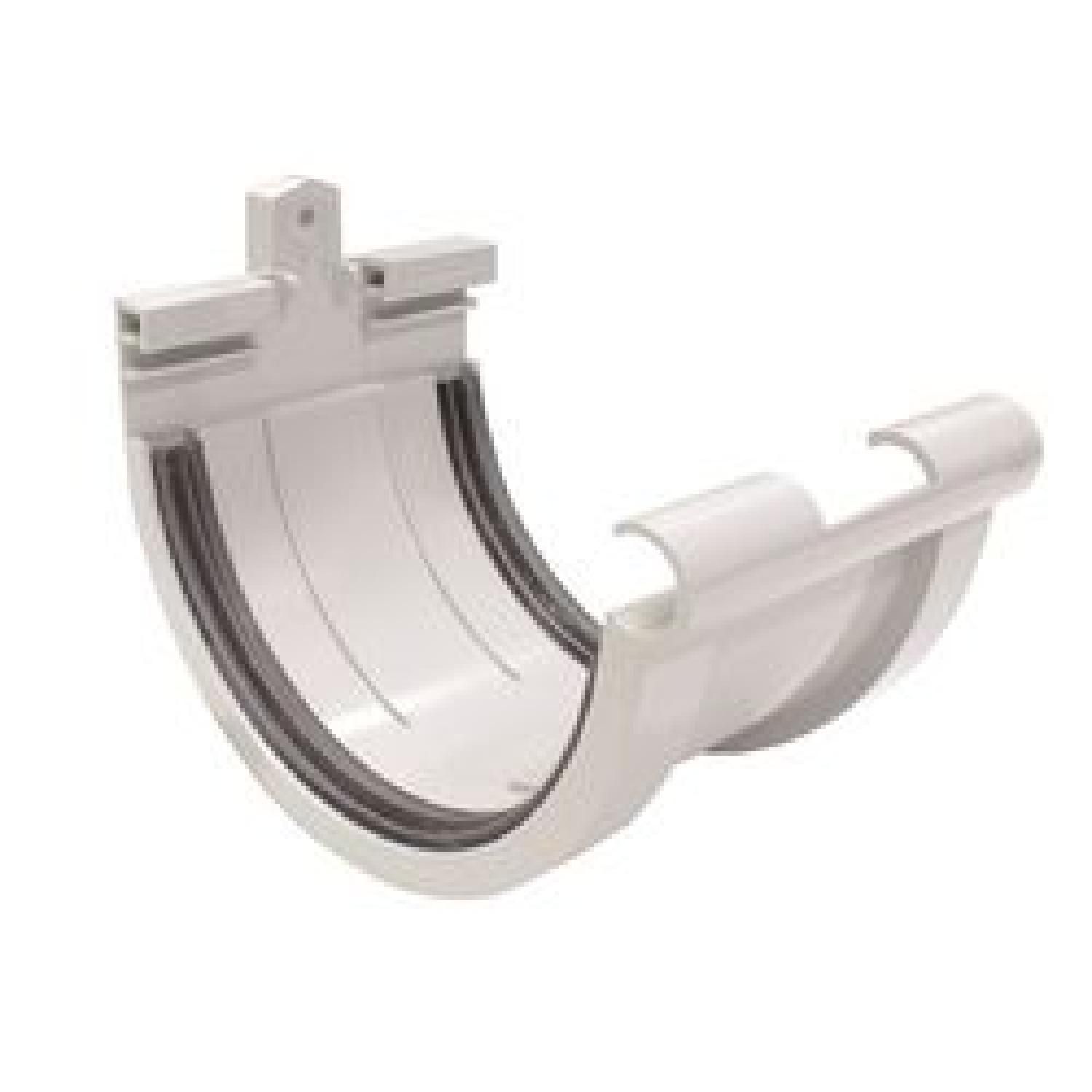 Verbindingsstuk 165mm lichtgrijs