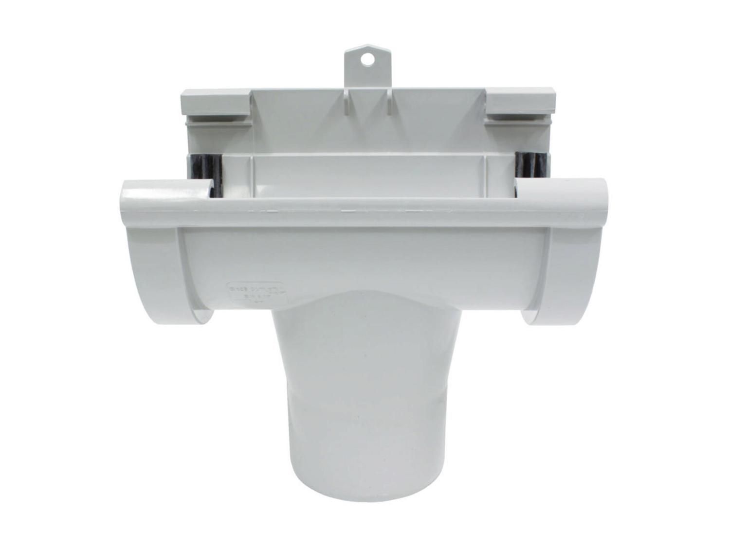 Centraal spruitstuk 125mm lichtgrijs