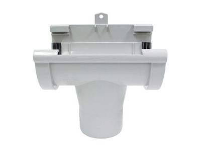 Centraal spruitstuk 125mm lichtgrijs