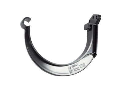 PVC Haak 125mm antraciet