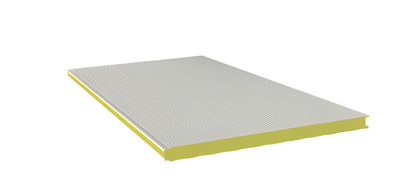SWWand 60mm rx: 5,00m x 1m (antraciet/wit - Microrib)