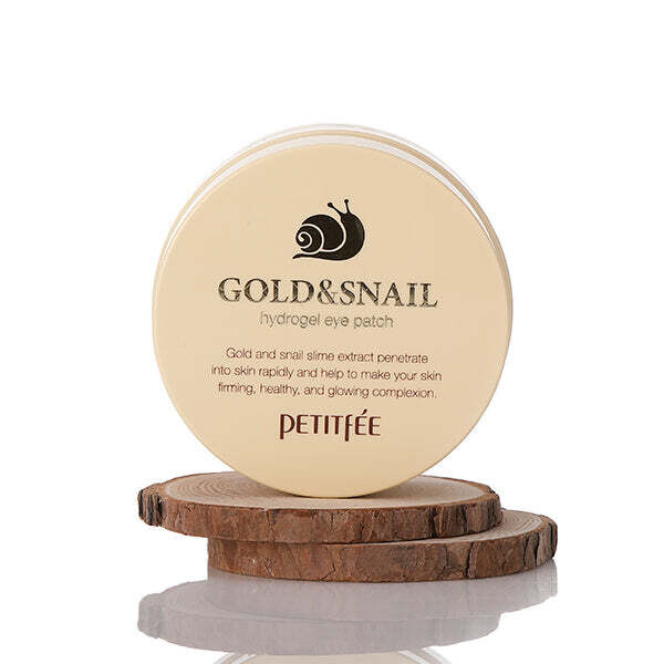 Petitfee Gold &amp; Snail Hydrogel Eye Patch ( συσκευασία 60 τμχ )