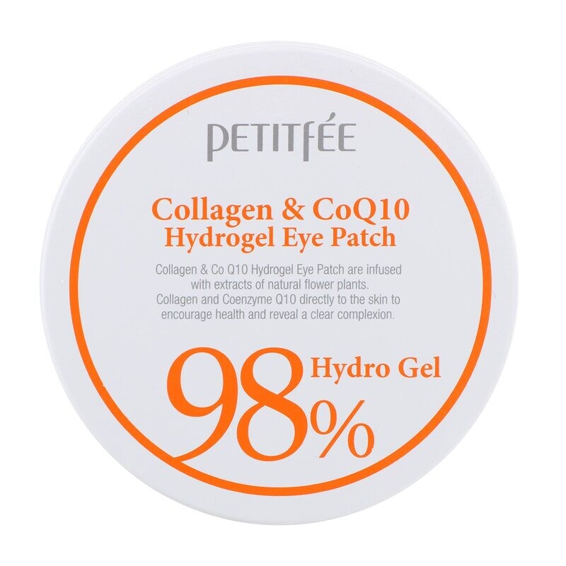 Petitfee Collagen &amp; CoQ10 Hydrogel eye patches ( 60 τμχ )