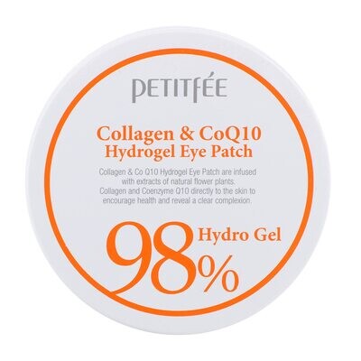 Petitfee Collagen &amp; CoQ10 Hydrogel eye patches ( 60 τμχ )