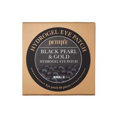 Petitfee Black Pearl &amp; Gold Hydrogel Eye Patches ( 60 Τεμαχίων)