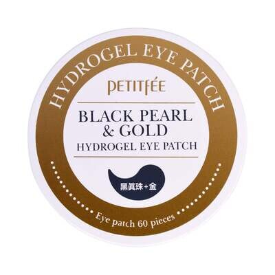 Petitfee Black Pearl &amp; Gold Hydrogel Eye Patches ( 60 Τεμαχίων)
