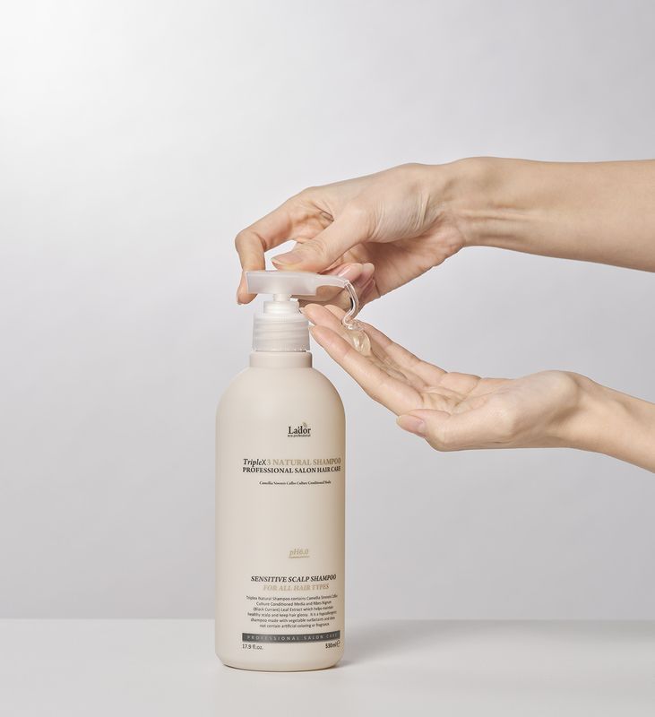 LADOR TripleX3 Natural Shampoo 530ml
