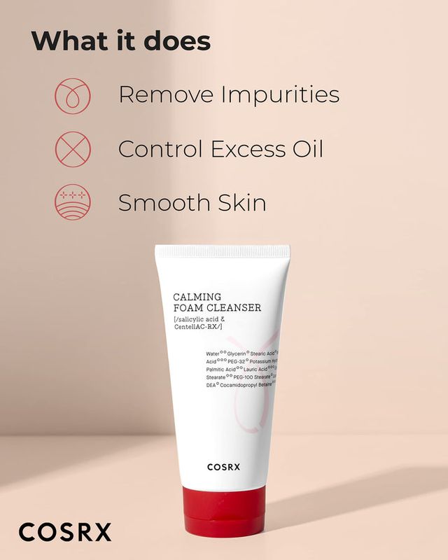 COSRX - AC Collection Calming Foam Cleanser 150ml