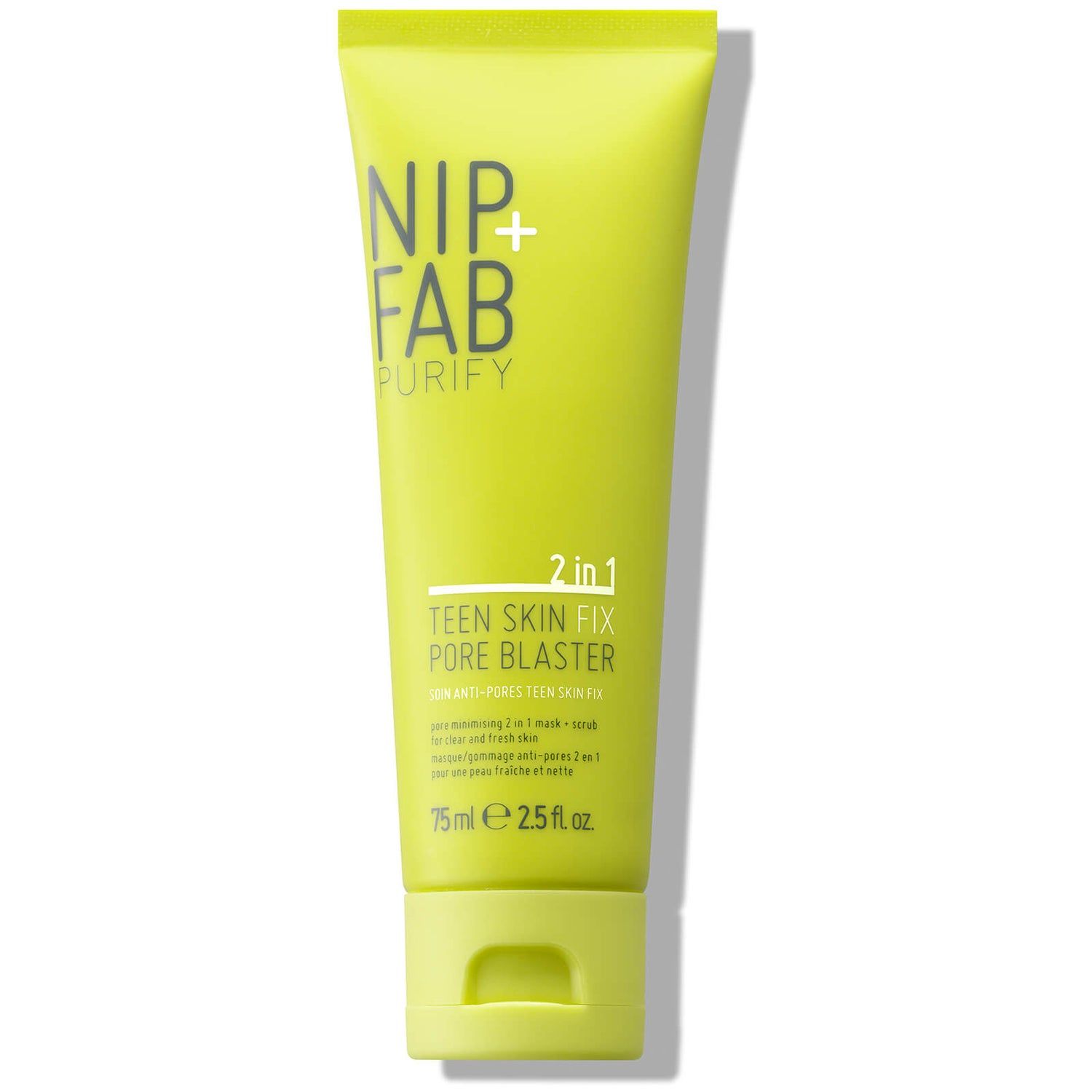 Nip+fab TEEN SKIN FIX MASK &amp; SCRUB 75ml