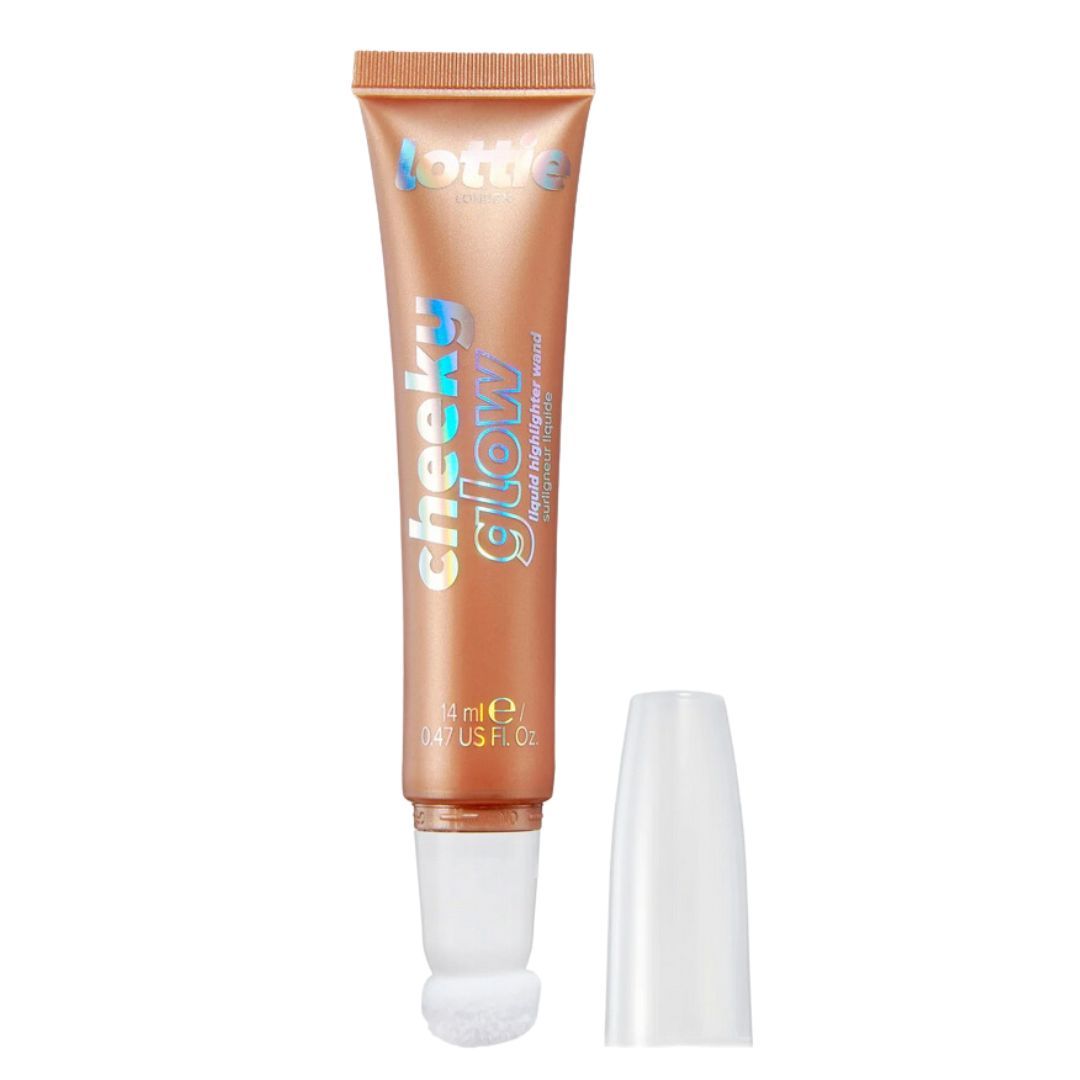 Lottie Cheeky Glow Liquid Highlighter, Golden Glaze - 14ml