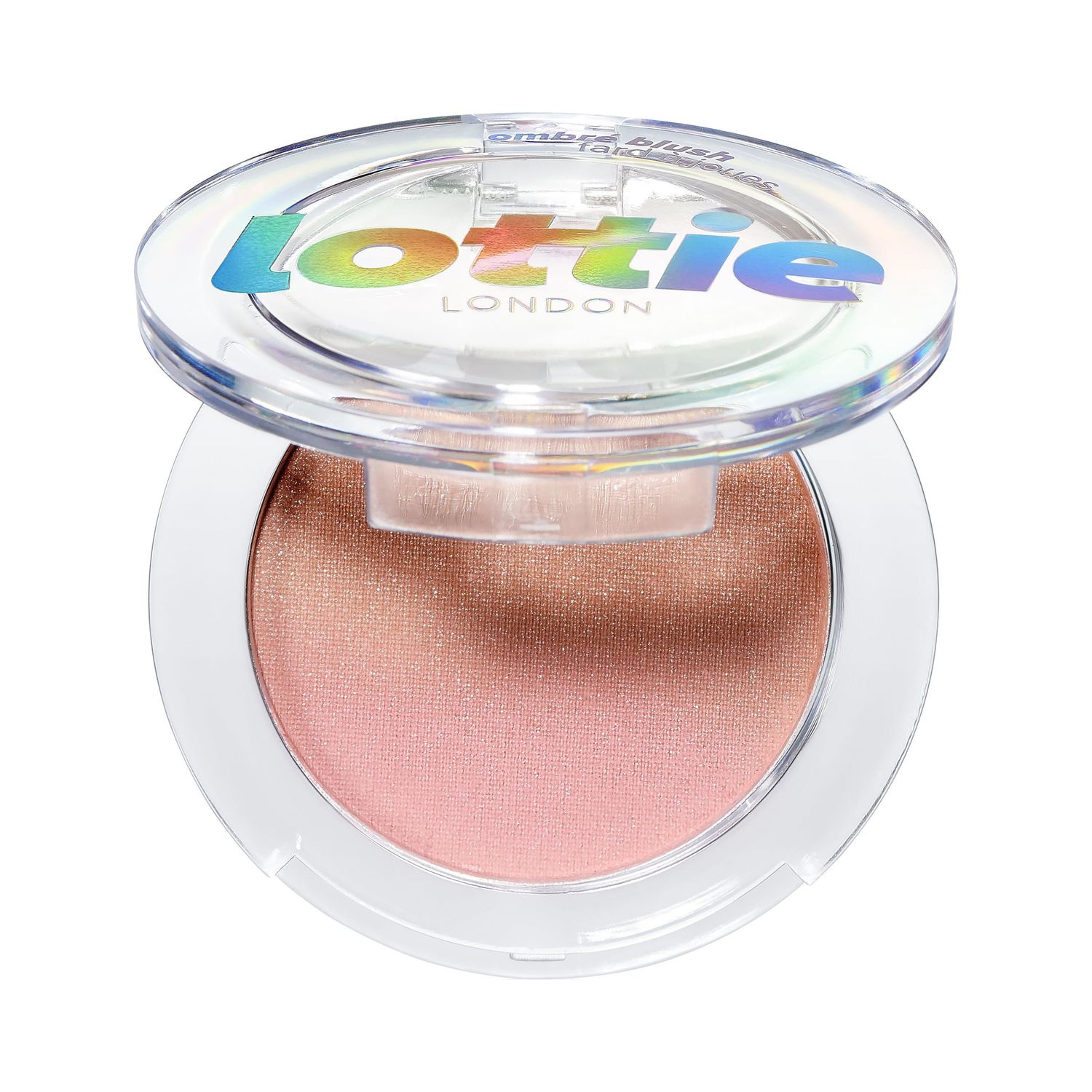 LOTTIE Serene Duo Tone Ombre Powder Blush Nude Pink