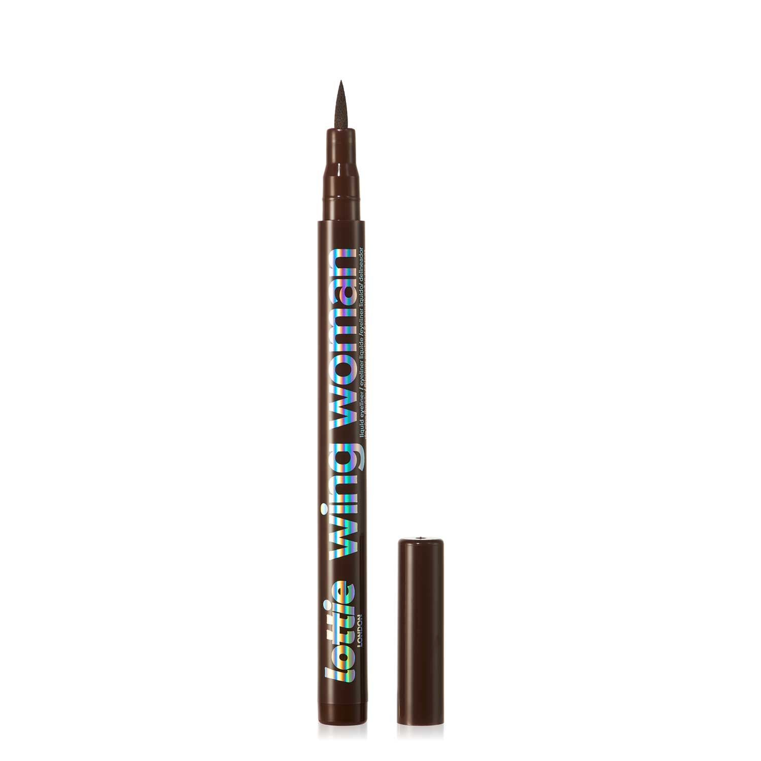 Lottie London BROWN Wing Woman, Precision Felt Eyeliner